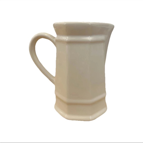 Pfaltzgraff Other - Pfaltzgraff Heritage White Small Pitcher 5” Octagon Stoneware